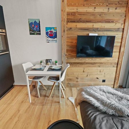 Joli Studio Avec Parking Gratuit 크란스몬타나 외부 사진